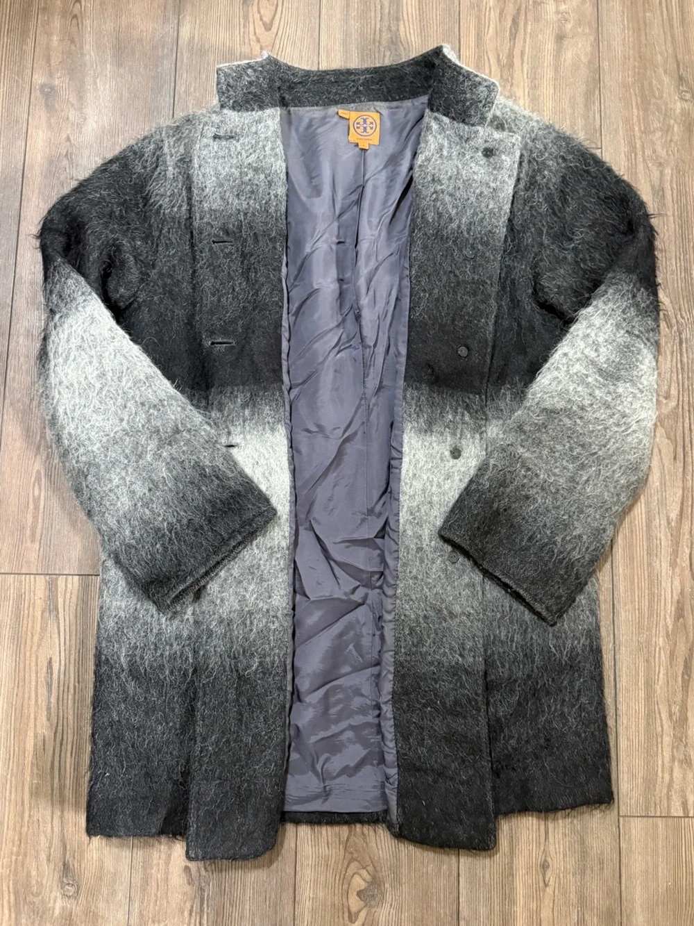 Tory Burch Darcy Coat Mohair Alpaca Wool Oversized Designer Jacket Women’s 4